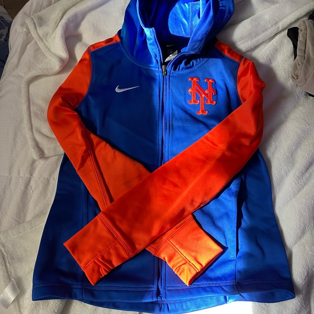 NY Mets hooded zip up